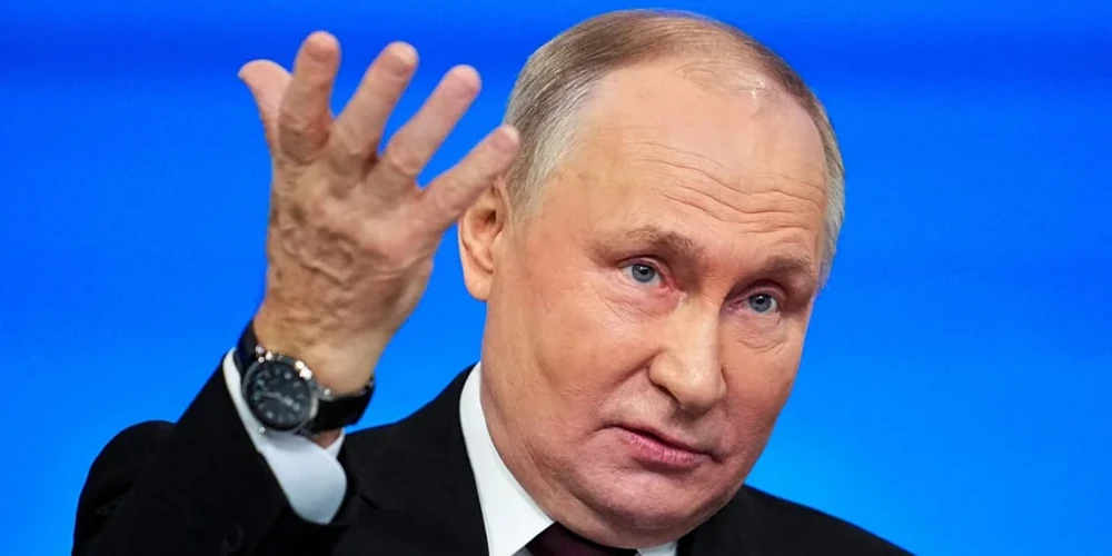 Президент рф Володимир Путін на засіданні Ради зі стратегічного розвитку та національних проєктів