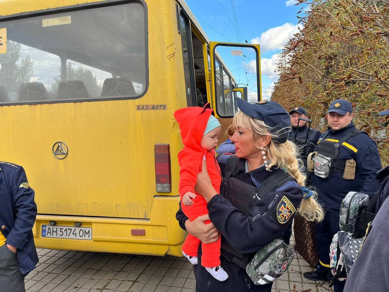 Ілюстративне фото евакуації з Краматорщини