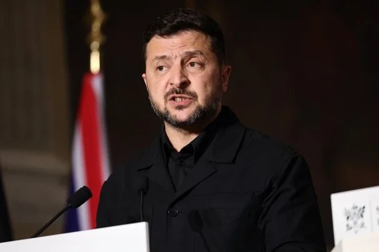 Президент України Володимир Зеленський під час інтерв'ю